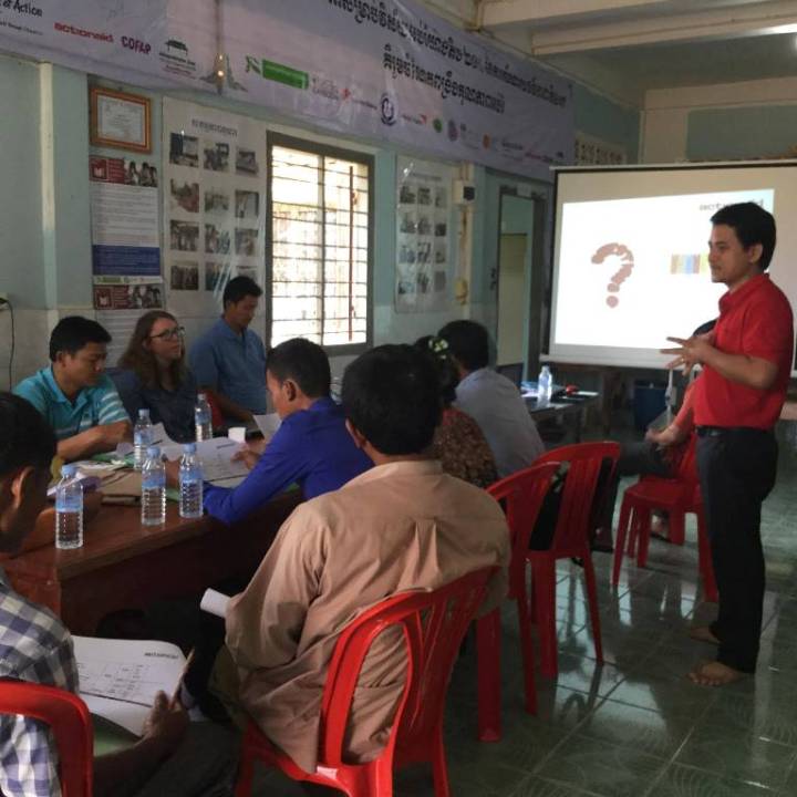 2. PRS research team are being trained on how to facilitate for rights-based SIP